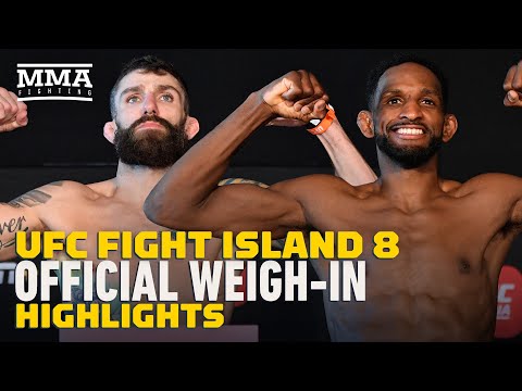 UFC Fight Island 8 Weigh-In Highlights - MMA Fighting