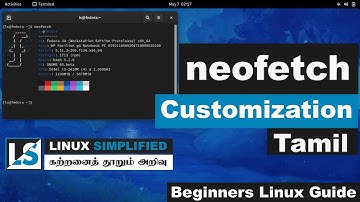 Neofetch Configuration | How to customize Neofetch to display a logo | Tamil