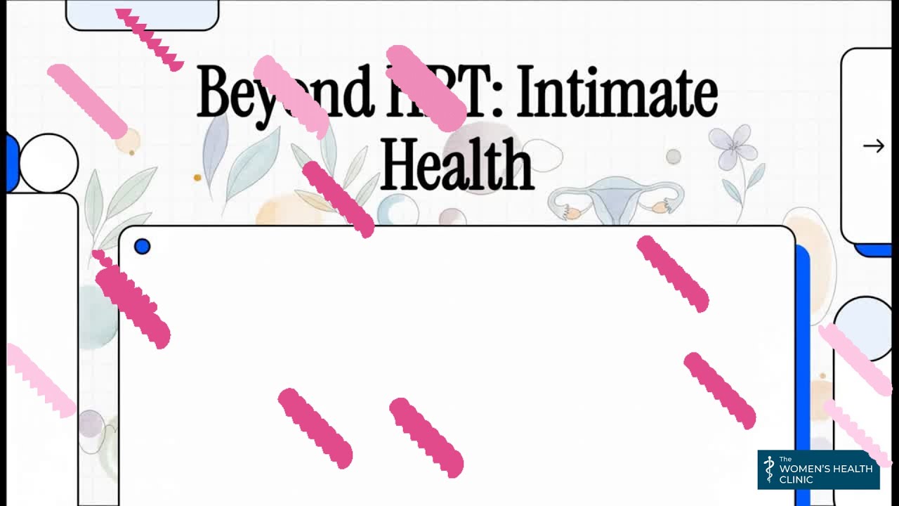 Systemic HRT & Sex: Why You Need Local Oestrogen & Testosterone.
