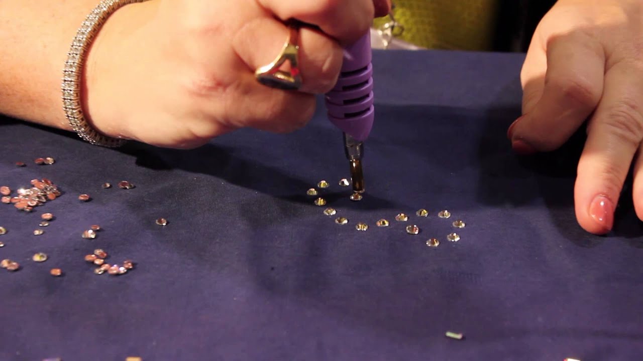 ⚡ Beginner Bedazzling Tutorial with Flatback Rhinestone Crystals ⚡ Learn  how to crystalize any item! 