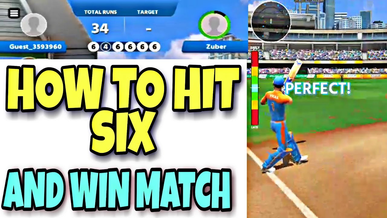 How To Hit Six In Cricket League Game Cricket League Me Six Kaise how-to-hit-six-in-cricket-league-game-cricket-league-me-six-kaise