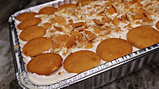 Quick and Easy Banana Pudding| Homemade Banana Pudding