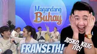 [REACTION] FRANSETH | Francine Diaz & Seth Fedelin in Magandang Buhay! PART 2