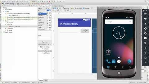 Lesson19 Android - Dictionary app - Read text file in Android