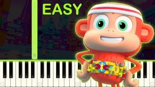 CHICO BON BON - EASY Piano Tutorial