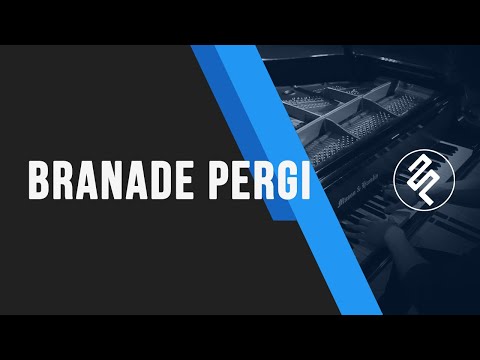 Branade - Pergi Instrumental Piano Cover / Chord / Lirik
