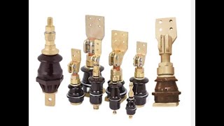 DIN EN ANSI Standard High Voltage Transformer Bushing Complete set from 1kV 250A to 52kV 5000A.