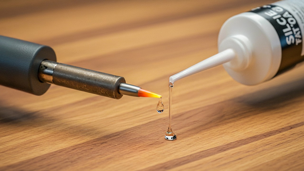 Новейший метод, которому нигде не учат! За 10 минут, просто используйте силикон и горячий припой.