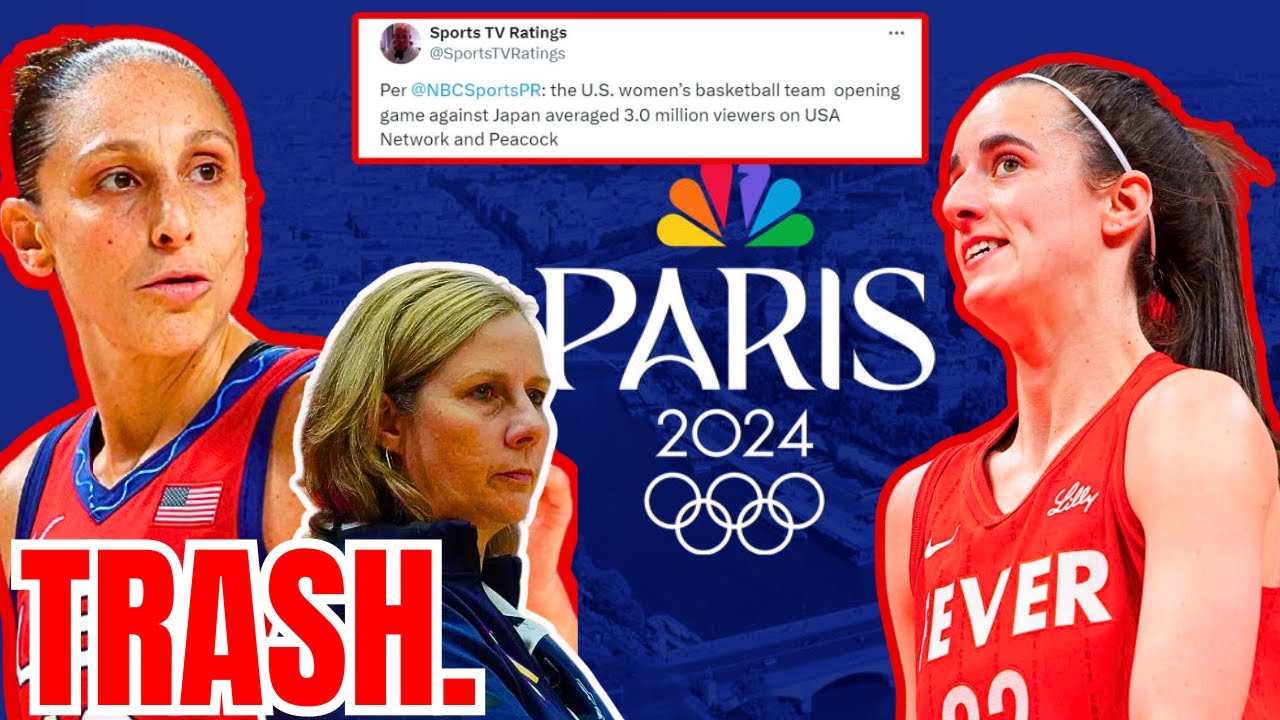 Wnba Fail Compilation Team USA Basketball TRASH RATING wo Caitlin Clark! WNBA FAILS BIG! She ...