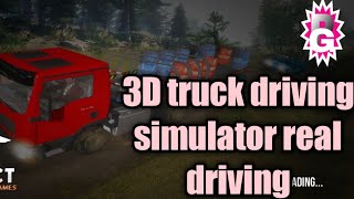 3D truck driving Sumulatar real driving screenshot 5
