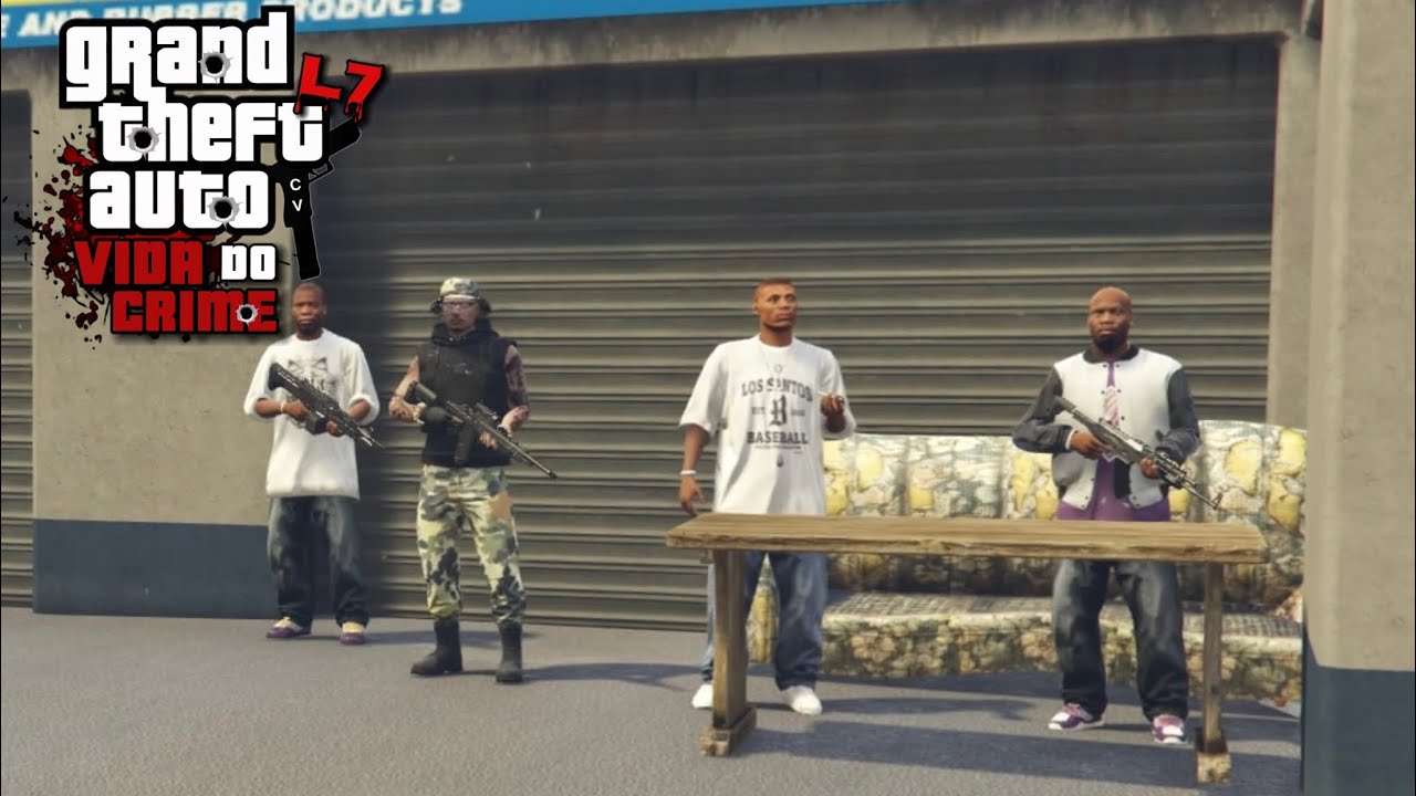 GTA V (VIDA DO CRIME) - General chegou no Rio de Janeiro e eu que tive que buscar ele 