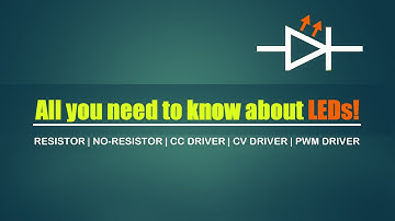 All you need to know about LEDs! | Constant Current and Constant Voltage LED Drivers #electronics