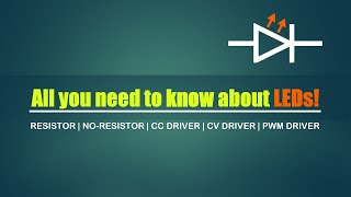 All you need to know about LEDs! | Constant Current and Constant Voltage LED Drivers #electronics