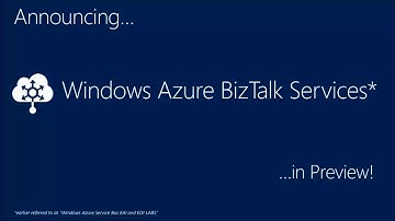 TechEd North America 2013 Introduction to Windows Azure BizTalk Services