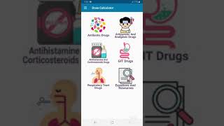 Pediatric dose calculator app حساب جرعات الأدوية للأطفال screenshot 1