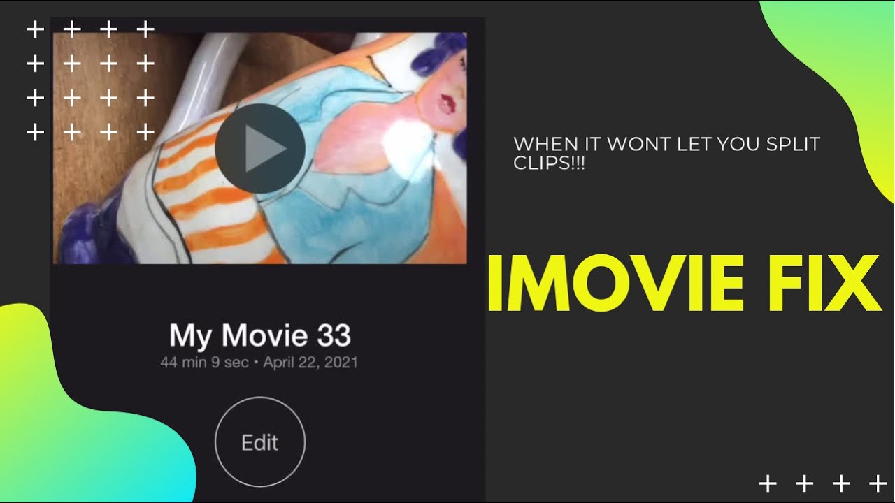how to split clips on imovie mac