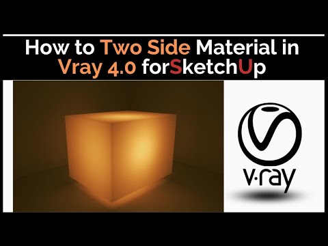 Two Side Vray - SketchUp