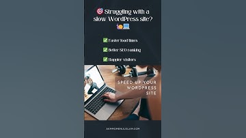 WordPress website speed boost