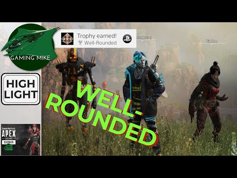 HIGHLIGHT | Well-Rounded Trophy [5k Dmg w/8 Legends] [Crypto] | Apex Legends Season 4 Gameplay [PS4]