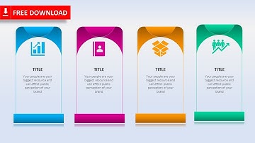 02- 4 Steps Infographic Slide in PowerPoint I How to create powerpoint I Free download