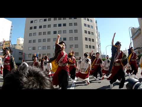 安濃津よさこい 2019 ダンスチーム凛 津駅前