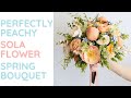 How to make a wedding bouquet | Sola wood flower tutorial | featuring fruit