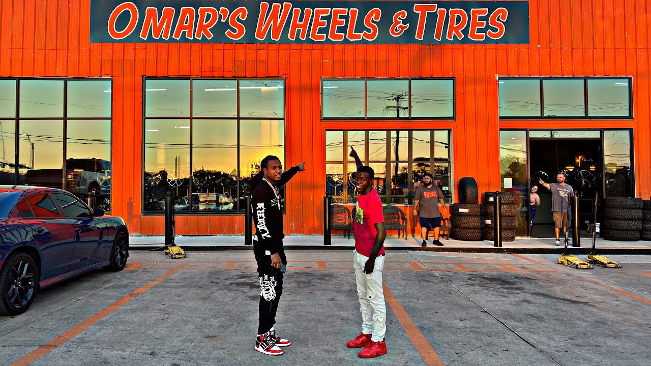 CJ ON 32’S SURPRISING ME WITH A NEW SET OF WHEELS FOR MY VETTE *MY