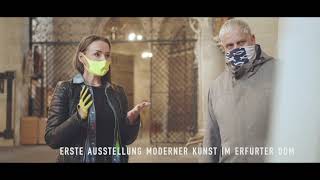 Kunst im dom erfurt, tina reichel mit "laut"