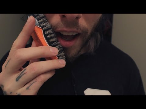 ASMR Beard Brushing Sounds