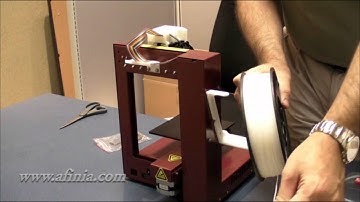 Afinia H479 3D printer setup 1