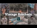 Vintage Aesthetic Preset | Free DNG | Free Lightroom Mobile Preset Tutorial |