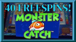 40 FREESPINS On Light & Wonder's Monster Catch! screenshot 4