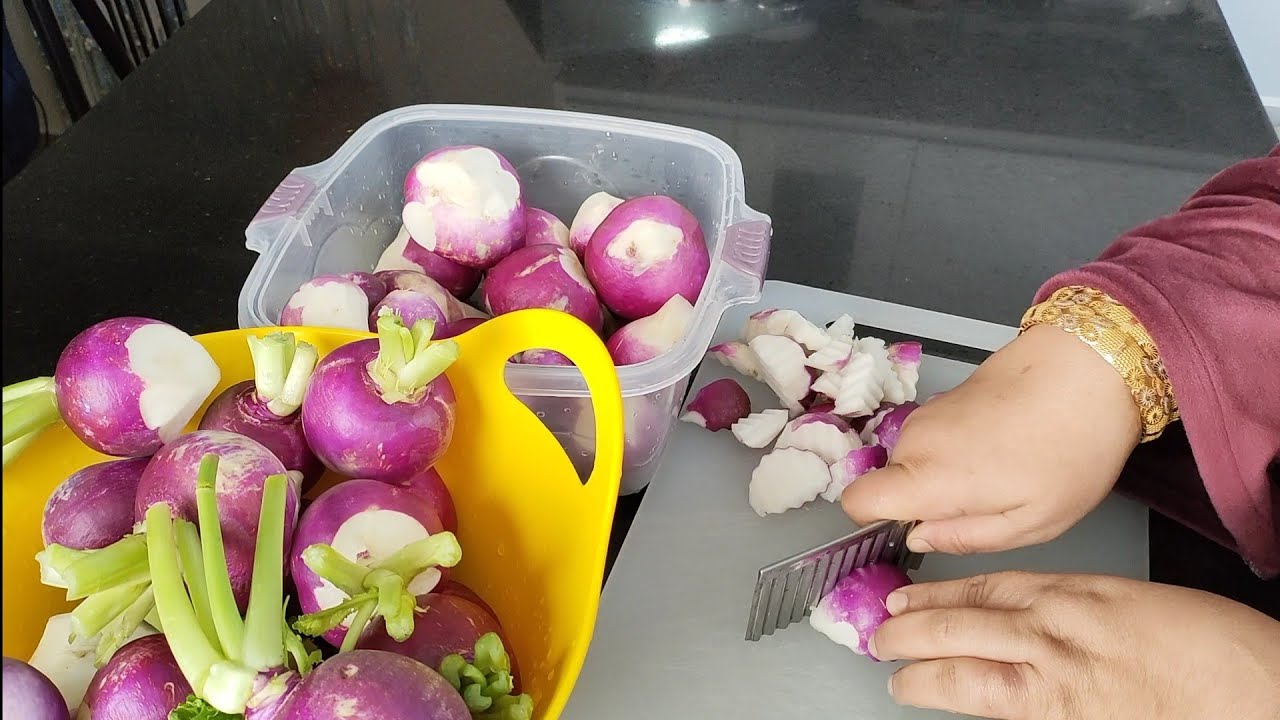 تخليل اللفت بطريقة امى ولا اجدع معمل طرشى وهنخزن نوع خضاع محير كل ست بيت