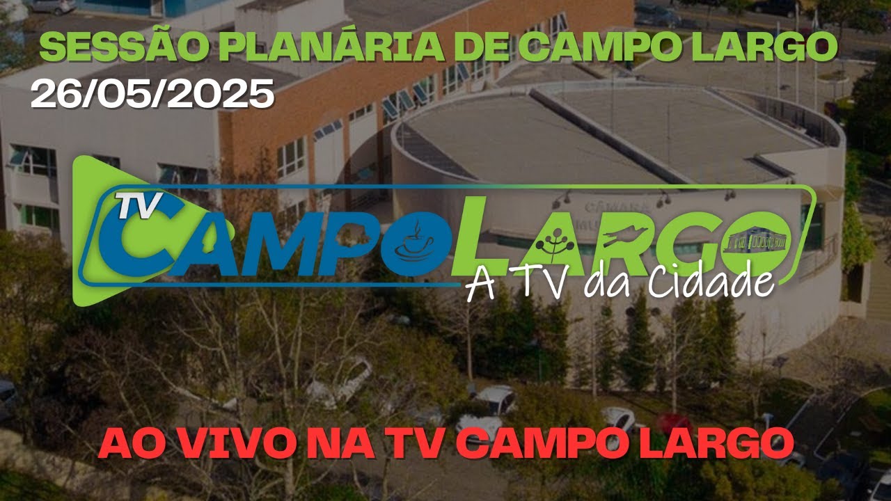 SESSÃO PLENÁRIA DA CÂMARA DE VEREADORES DE CAMPO LARGO - TV CAMPO LARGO AO VIVO