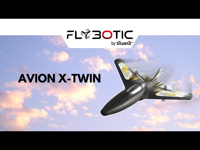 SILVERLIT Silverlit Avion telecommande X-Twin Evo pas cher 