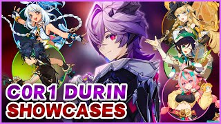 Download Lagu C0R1 Durin PREMIUM Team Showcase VS End-Games | Genshin Impact MP3