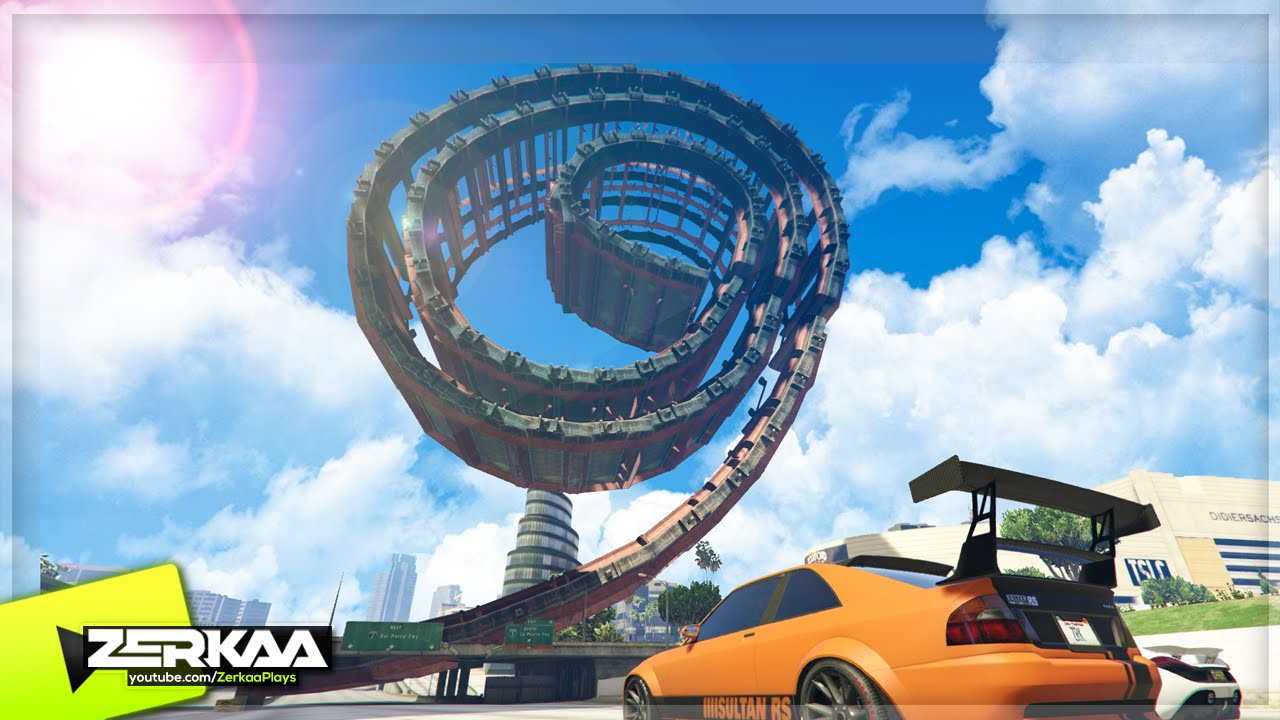 GIANT SNAIL LOOPS (GTA 5 Funny Moments) - YouTube