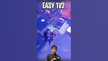 SO EASY 1V2 #peterbot #fortnite #1v2 #shorts