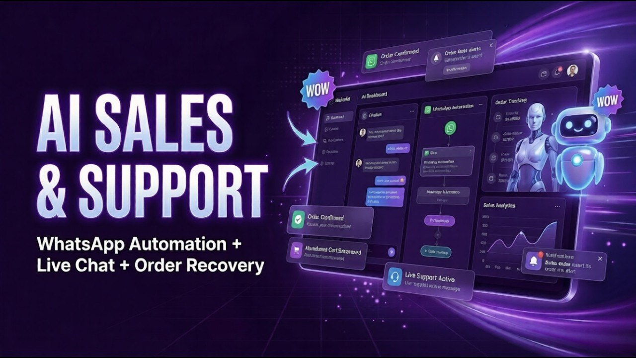 AI chatbot and WhatsApp integration reducing Shopify order cancellations