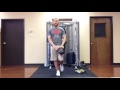 Single Leg Balance Kettlebell Transfer