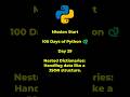 Python Tutorial for Beginners | Day 29 | Nested dictionary: Handle JSON-like structured data #python