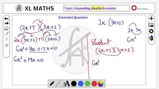 Expanding Brackets Extended Questions (Part 1) | Concept Video | AQA/Edexcel/OCR/WJEC