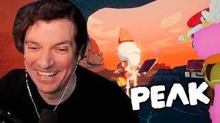 Гитман в компании Брадхая и Алискуе покоряет горы в PEAK