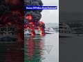 Massive Fishing Fleet Port Fire