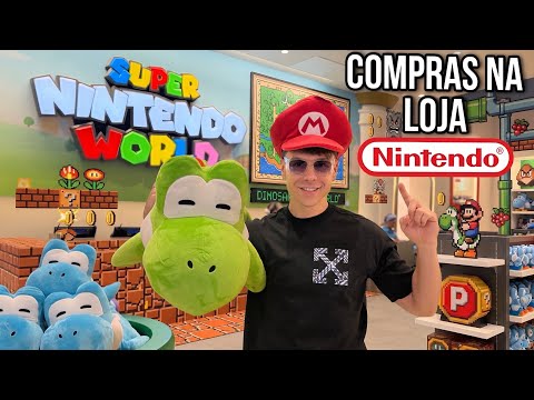 SUPER NINTENDO WORLD STORE! TONS OF INCREDIBLE TOYS AND COLLECTIBLES