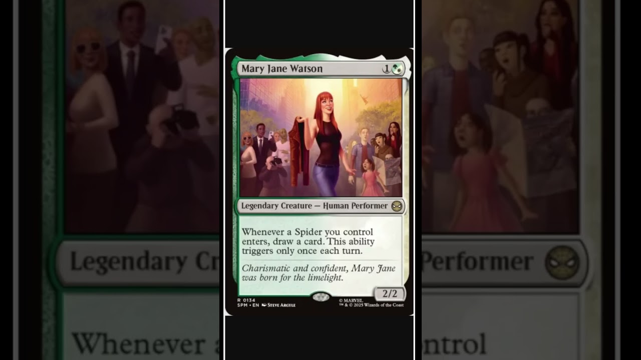 MaryJane Watson MTG Spoiler Marvel's Spider-Man  