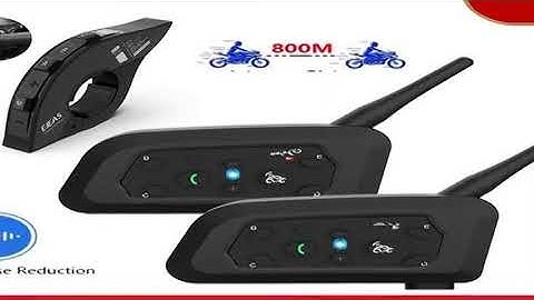 A must-have product! EJEAS V6 PRO+ Motorcycle Helmet Intercom Bluetooth Headset Support EUC CVC No