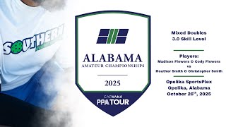 Mixed 3.0 Pickleball (Madison & Cody vs Heather & Christopher)- 2025 AL State Championships