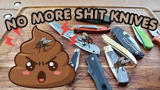 NO MORE SHIT KNIVES