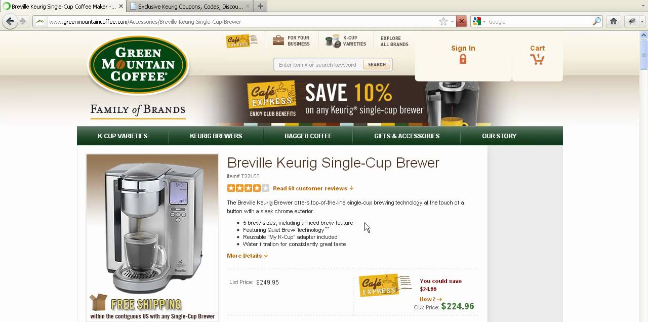 15% Off Keurig Coupon: Best for Keurig Coffee Makers and K
